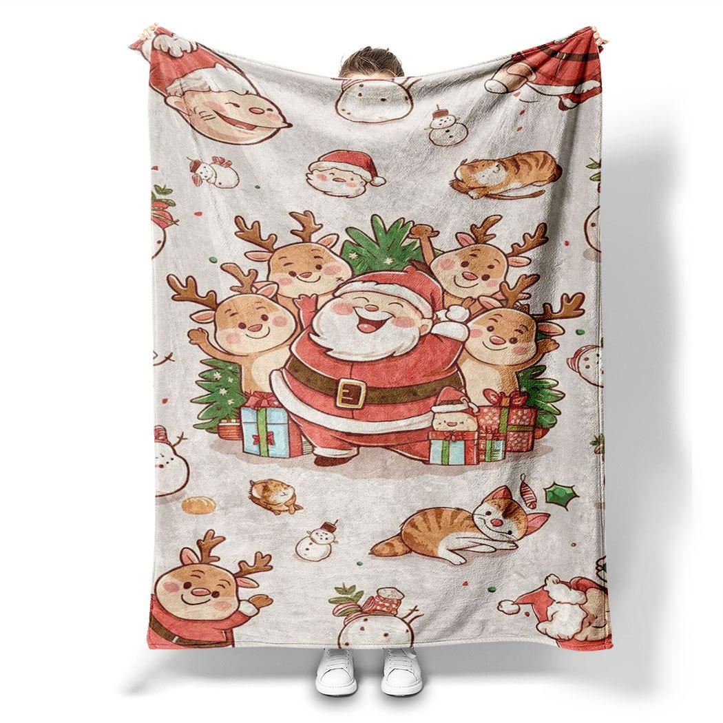 Christmas cartoon theme Printed Blanket for Sofa Travel Camping Living Room Office Conditioning Blanket for All Seasons Gifts 75x90cm
Christmas cartoon theme Printed Blanket for Sofa Travel Camping Living Room Office Conditioning Blanket for All Seasons Gifts 75x90cm