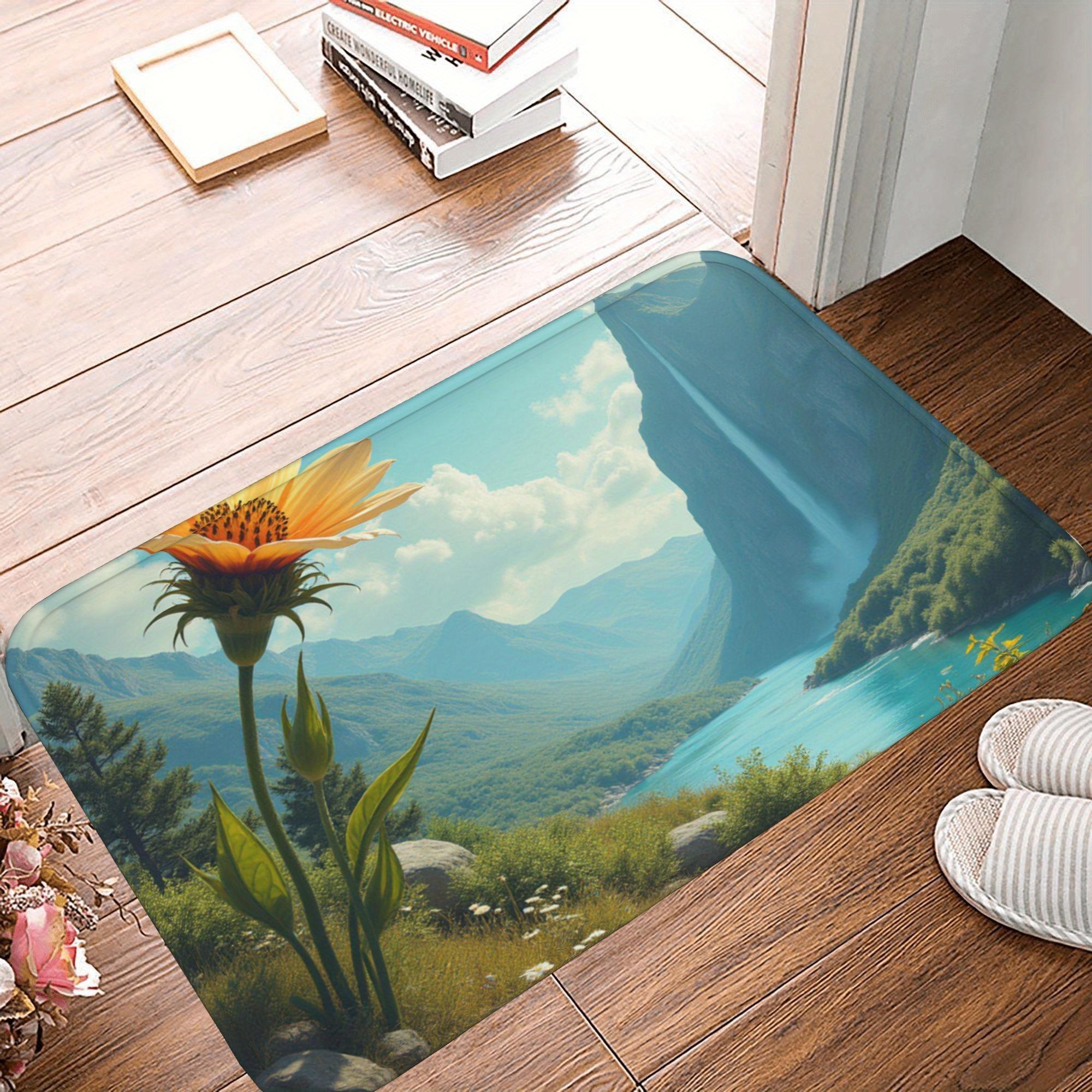1PC Sunlit Valley Pattern Kitchen Rug Non-Slip Door Mat Pop design Bathroom Rug Bath Mat Carpet for Home Sink Laundry ecoreeree 40cm x 60cm
1PC Sunlit Valley Pattern Kitchen Rug Non-Slip Door Mat Pop design Bathroom Rug Bath Mat Carpet for Home Sink Laundry ecoreeree 40cm x 60cm
