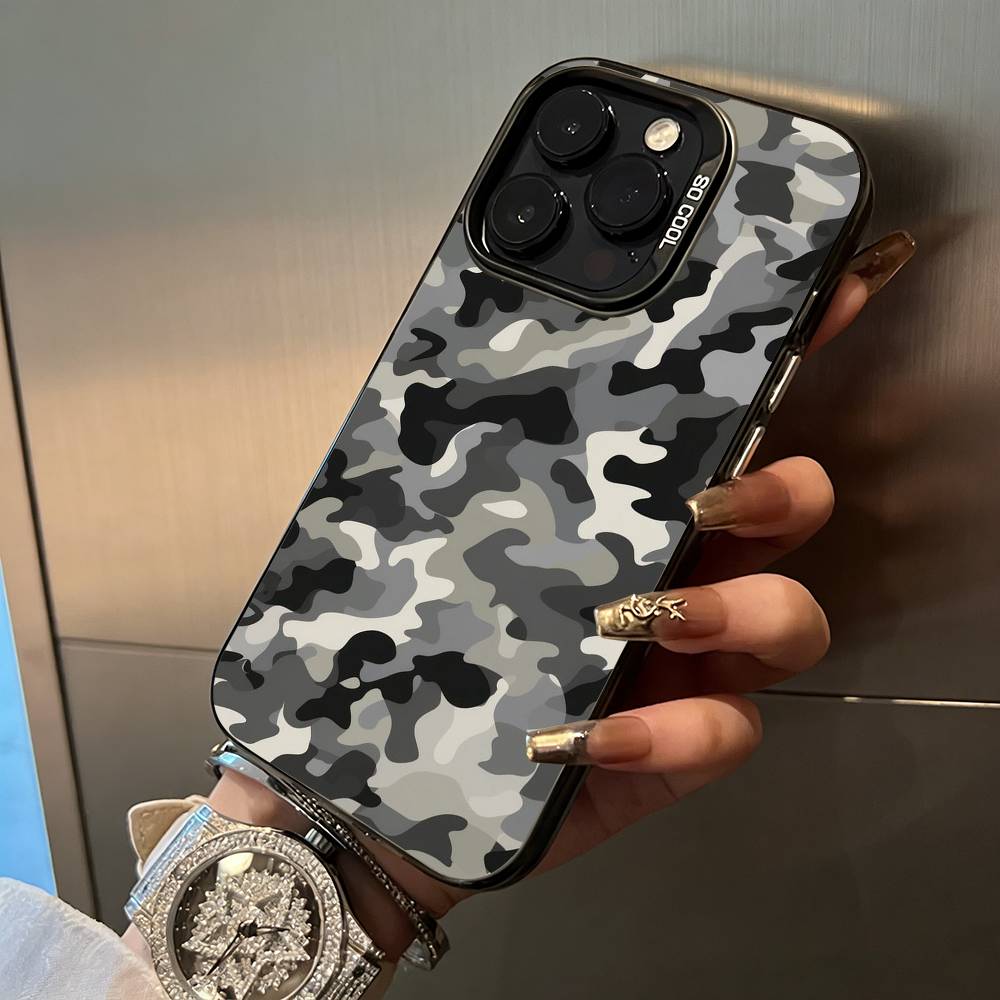 F-Fashion C-Камуфляжный чехол для телефона iPhone 17,16,15,14,13,12,11 Plus Pro Max Цветной серебристый чехол для телефона iPhone12Pro
F-Fashion C-Камуфляжный чехол для телефона iPhone 17,16,15,14,13,12,11 Plus Pro Max Цветной серебристый чехол для телефона iPhone12Pro
