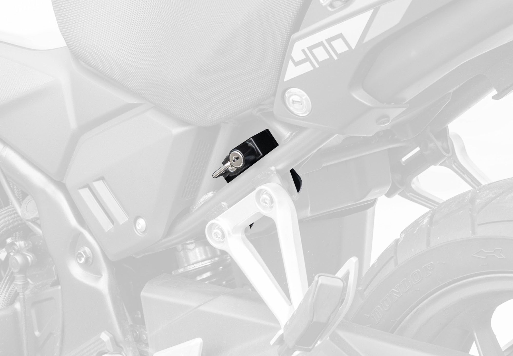 Держатель замка для мотоциклетного шлема Kijima, стальной, черный, NX400 ( 24-/8BL-NC65) 303-1621
Держатель замка для мотоциклетного шлема Kijima, стальной, черный, NX400 ( 24-/8BL-NC65) 303-1621