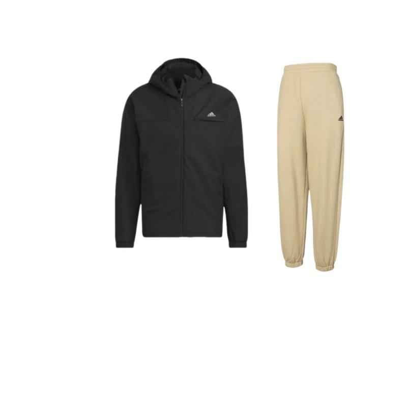 Adidas Essential 3-Layer Bonded Jacket With Logo And Long Sleeve Hooded Jacket And Elastic Cuffed Pants Casual Sports Set IV7609+-IK7347 S
Adidas Essential 3-Layer Bonded Jacket With Logo And Long Sleeve Hooded Jacket And Elastic Cuffed Pants Casual Sports Set IV7609+-IK7347 S