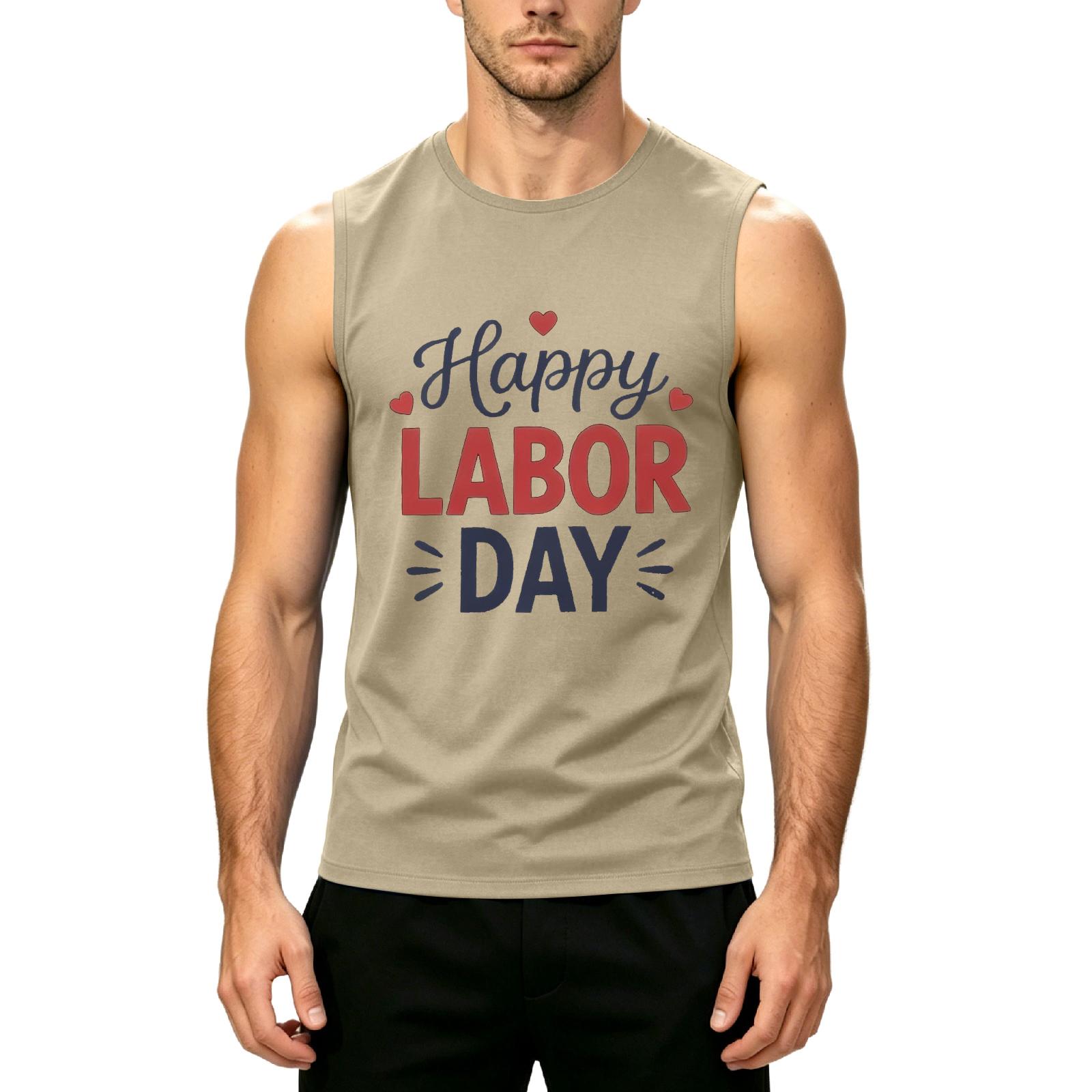 Men s Sleeveless Casual Tank Top Muscle Shirt Lightweight Printed Summer Workout Fitness Gym Tee XXXL хаки
Men s Sleeveless Casual Tank Top Muscle Shirt Lightweight Printed Summer Workout Fitness Gym Tee XXXL хаки