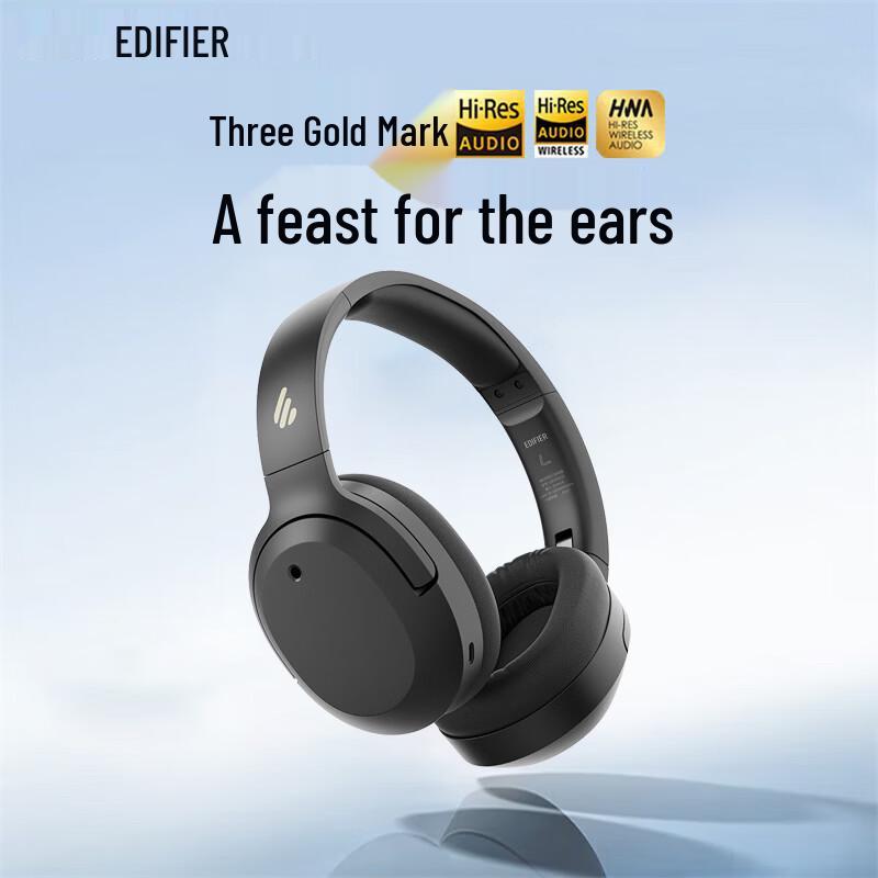 EDIFIER W820NB 3-Gold Hi-Res Active Noise Cancelling Headphones
EDIFIER W820NB 3-Gold Hi-Res Active Noise Cancelling Headphones