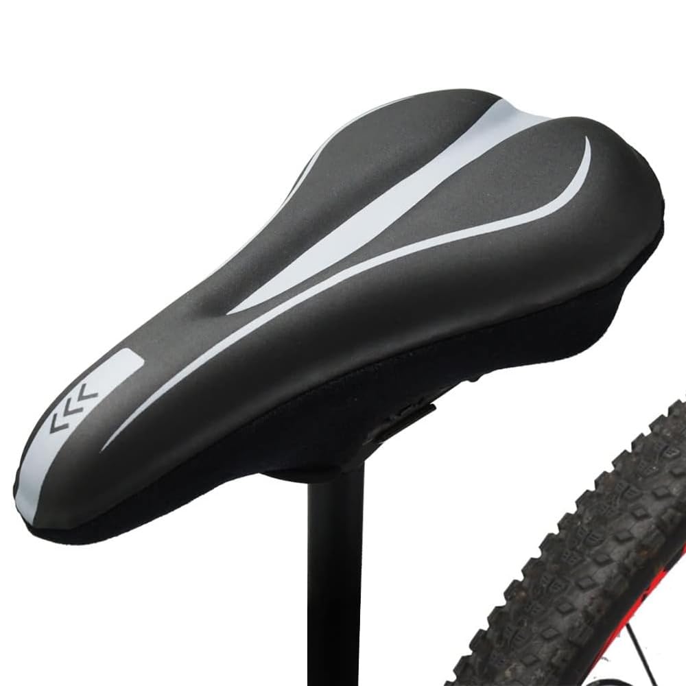 Bicycle Saddle Cover Bicycle Ultra Memory Foam Saddle Cover That Hurt Your Shock PU Outer Mountain Tape Cloth Easy Tape Closure Cover Bicycle
Bicycle Saddle Cover Bicycle Ultra Memory Foam Saddle Cover That Hurt Your Shock PU Outer Mountain Tape Cloth Easy Tape Closure Cover Bicycle