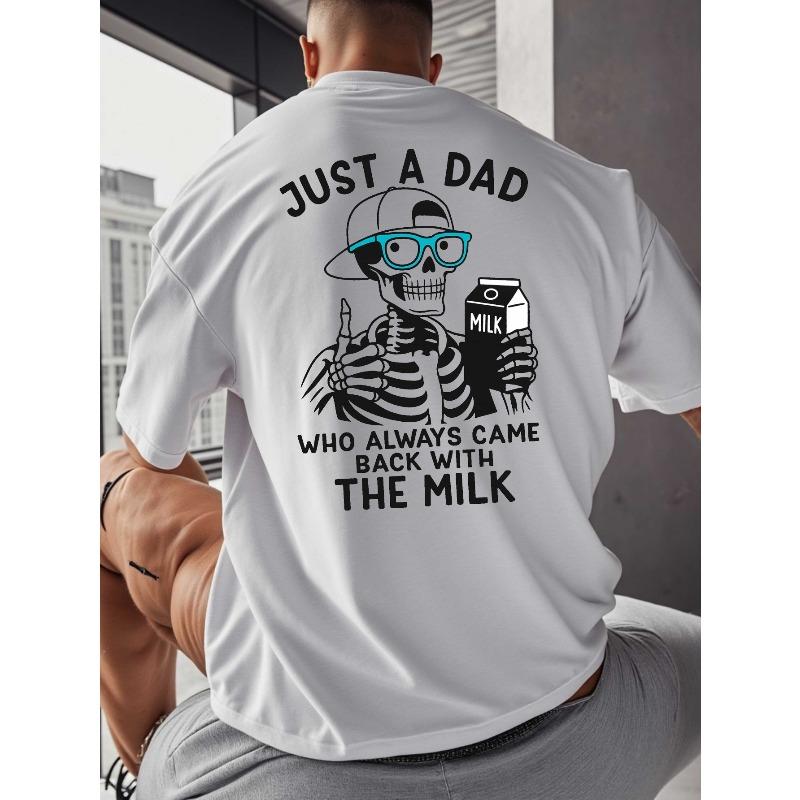 Men s Funny Dad Humor T-Shirt - a Dad Slogan & Milk Carton Back Print, Oversized Loose Fit Short Sleeve Summer Tee, Casual Round Neck Top 2XL белый
Men s Funny Dad Humor T-Shirt - a Dad Slogan & Milk Carton Back Print, Oversized Loose Fit Short Sleeve Summer Tee, Casual Round Neck Top 2XL белый