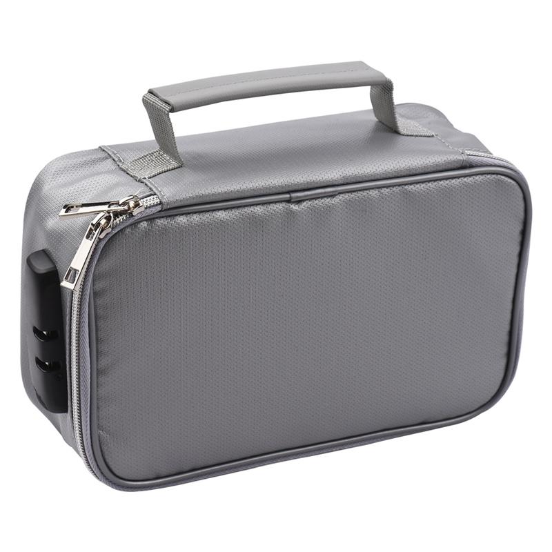 A95I-Файл-Документ-Сумка Безпека-Органайзер З 3-значним Замком Застібка-Блискавка Вогне- та Водостійкий Мішечок Багатошаровий Картотримач сірий
A95I-Файл-Документ-Сумка Безпека-Органайзер З 3-значним Замком Застібка-Блискавка Вогне- та Водостійкий Мішечок Багатошаровий Картотримач сірий