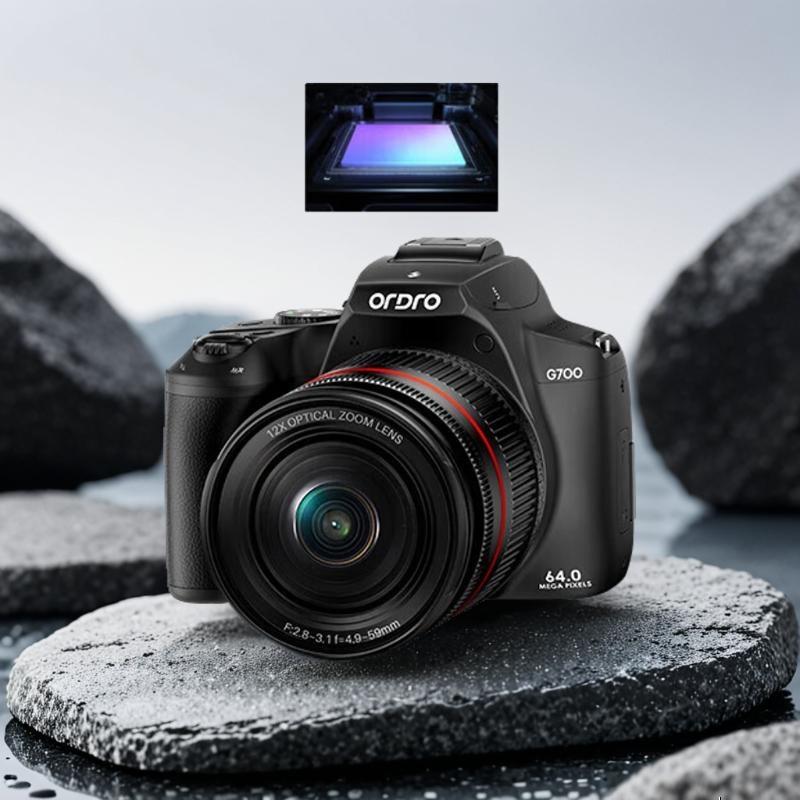 ORDRO G700 4K Digital Camera with 12x Optical Zoom (CN version)
ORDRO G700 4K Digital Camera with 12x Optical Zoom (CN version)
