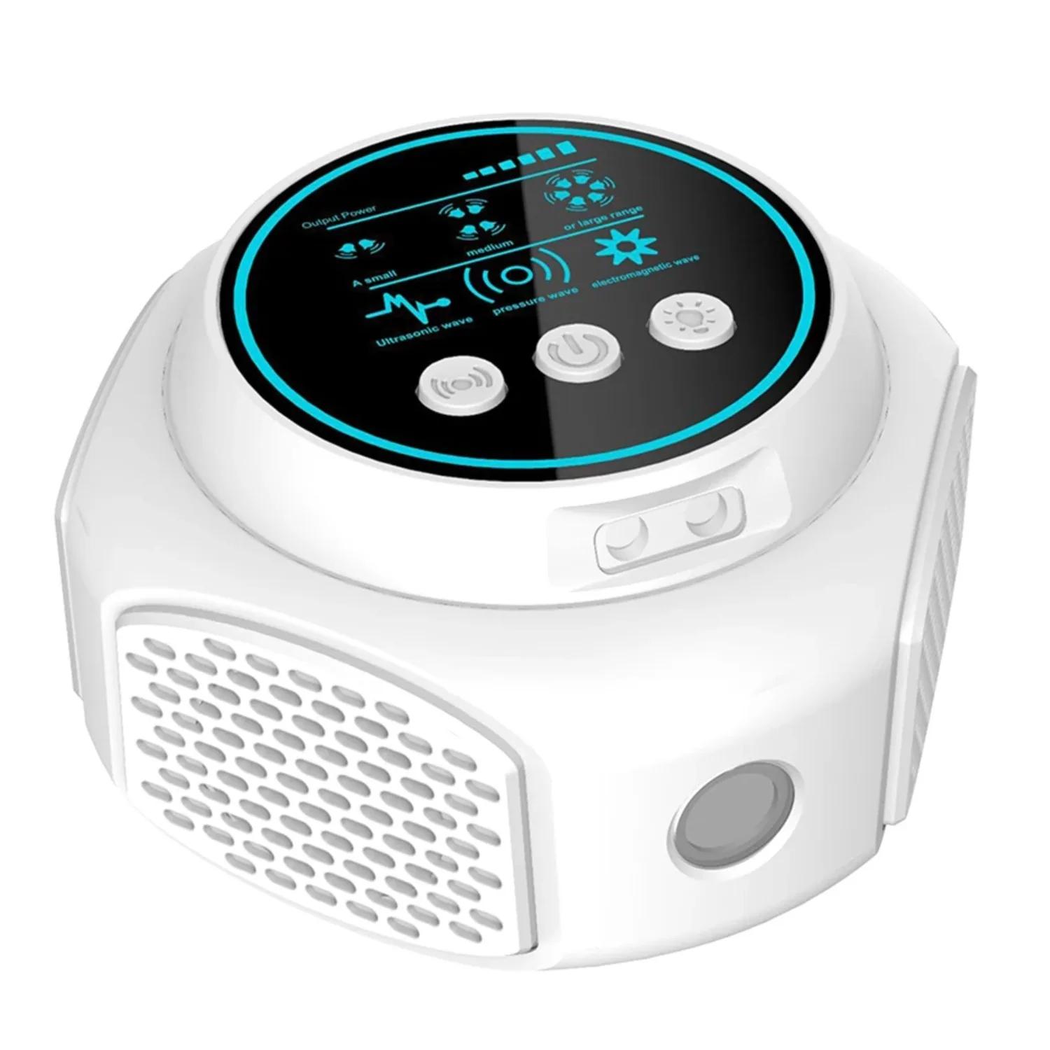 Ultrasonic Rodent Repellent 4-in-1 360 Degrees Electronic Rat Repeller Effectively Repel Flies Cockroaches Mosquitoes for Indoor EU білий
Ultrasonic Rodent Repellent 4-in-1 360 Degrees Electronic Rat Repeller Effectively Repel Flies Cockroaches Mosquitoes for Indoor EU білий