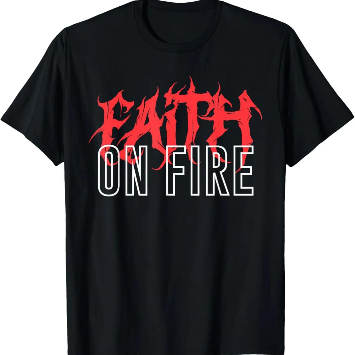 Faith On Fire Christian T-Shirt XXXXXL чорний
Faith On Fire Christian T-Shirt XXXXXL чорний
