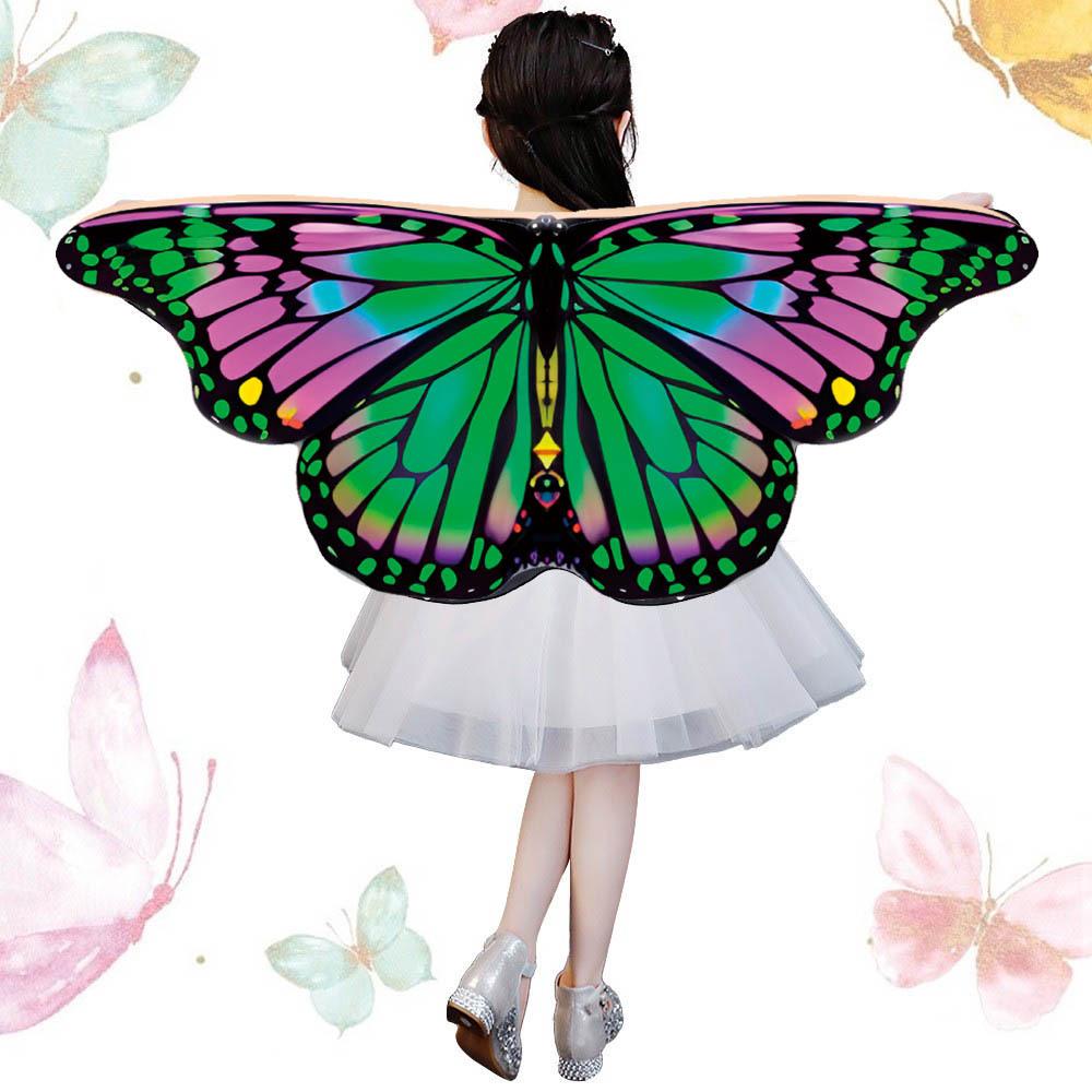 Children s Halloween Butterfly Cape Costume with Wings Shawl Fits Height 110-140 cm (Costume Size 118x48 cm)
Children s Halloween Butterfly Cape Costume with Wings Shawl Fits Height 110-140 cm (Costume Size 118x48 cm)