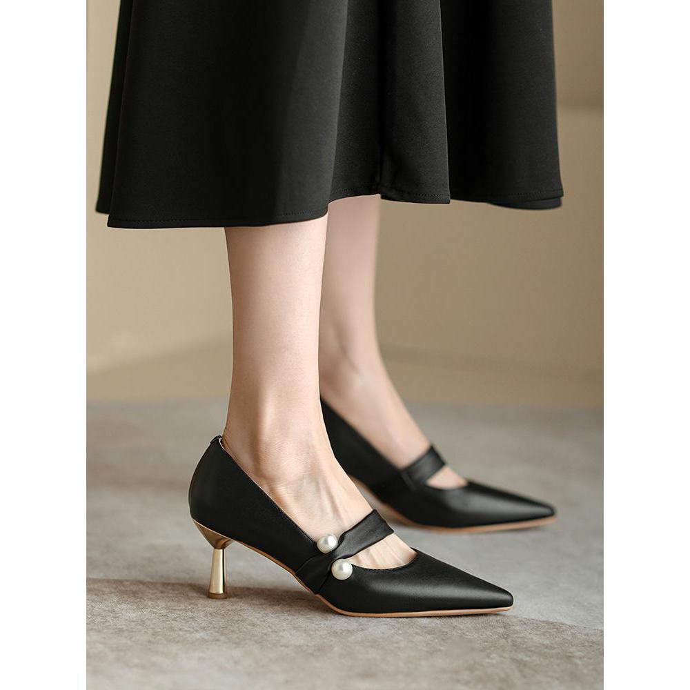 Французские туфли на высоком каблуке женские 2025 осень новинка острый носок маленький каблук Мэри Джейн женская обувь сказочный стиль невеста подружка невесты свадебная обувь 39 чёрный
Французские туфли на высоком каблуке женские 2025 осень новинка острый носок маленький каблук Мэри Джейн женская обувь сказочный стиль невеста подружка невесты свадебная обувь 39 чёрный