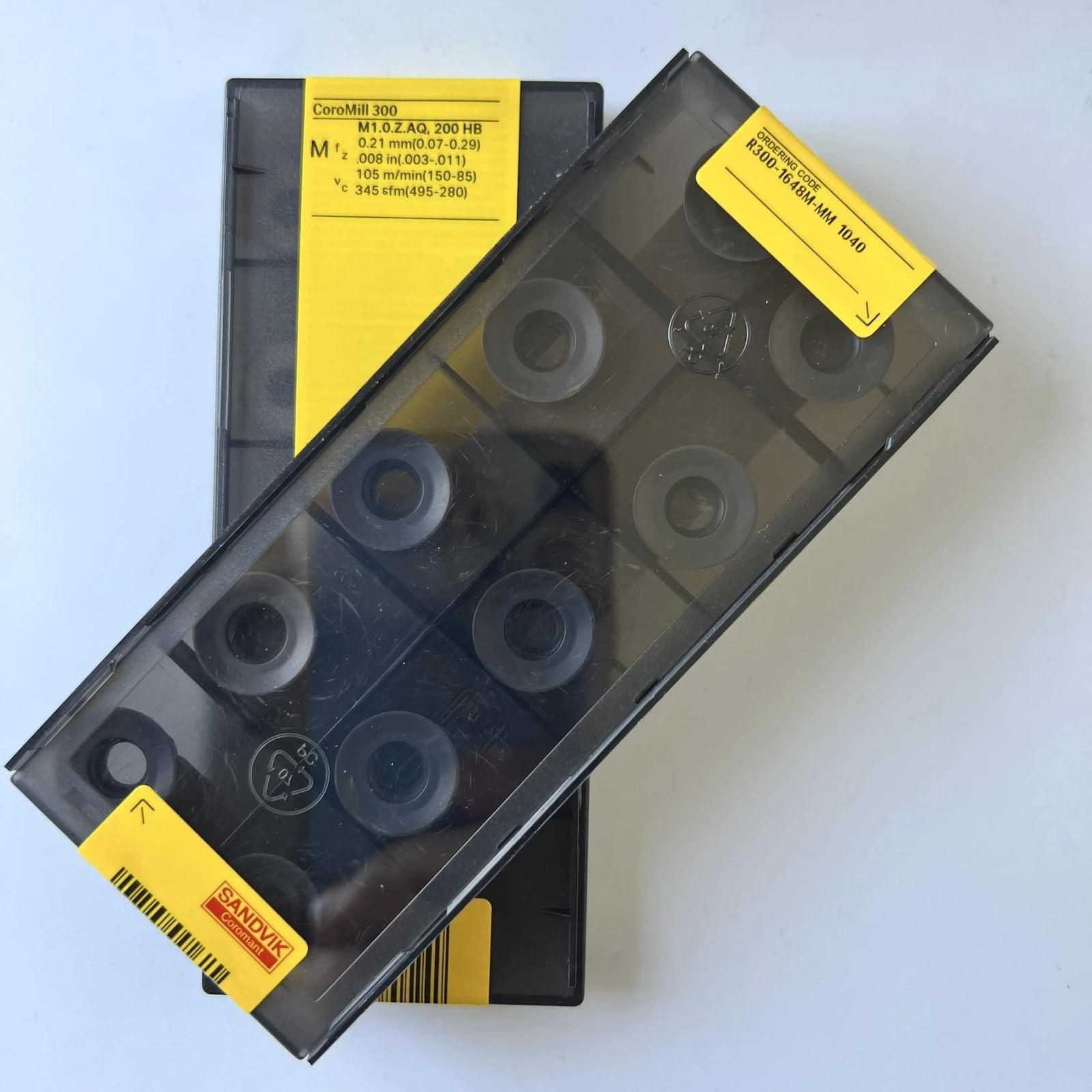 Original Sandvik / R300-1648M-MM 1040 CNC lathe carbide blade 10 PCS
Original Sandvik / R300-1648M-MM 1040 CNC lathe carbide blade 10 PCS
