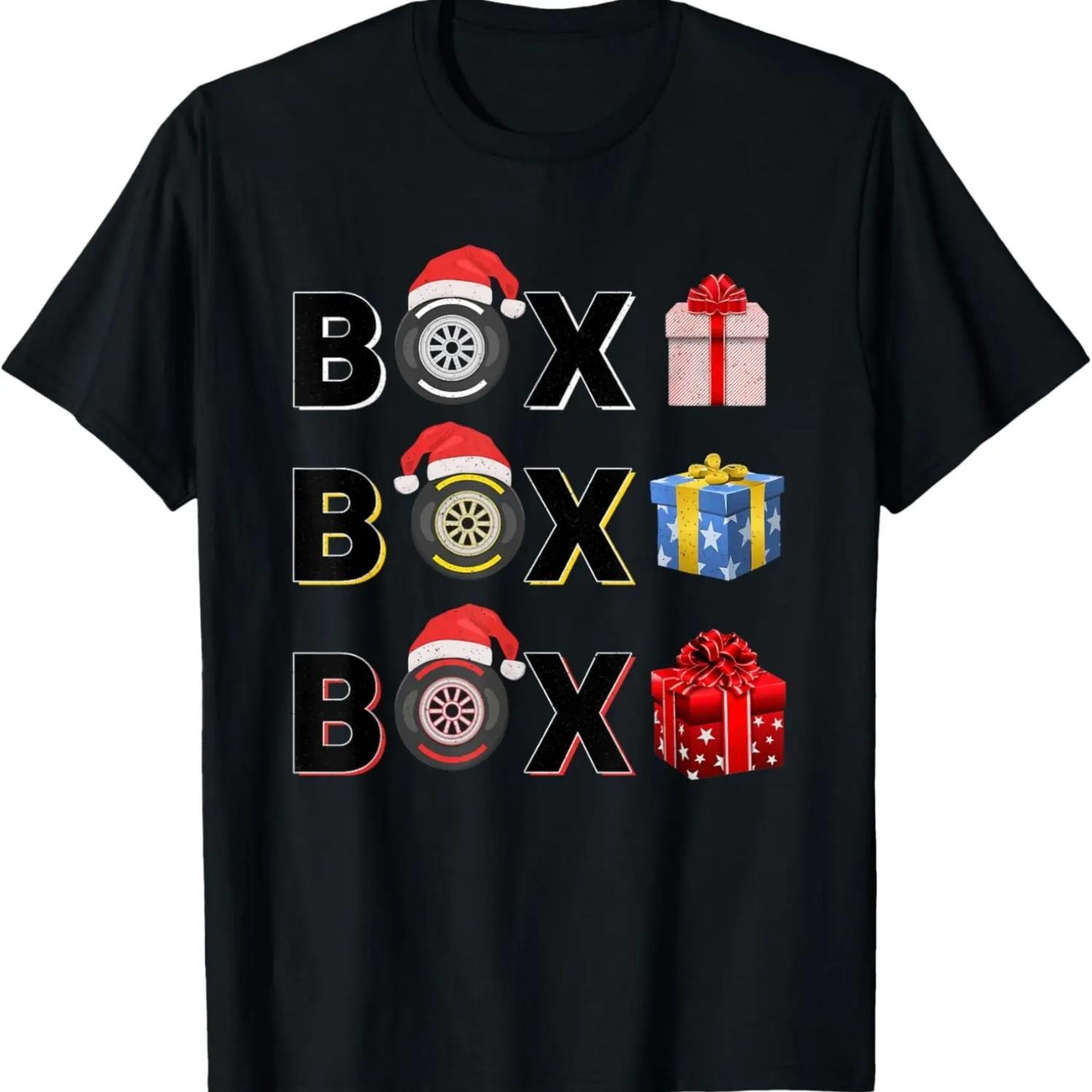 Formula Racing Car Tire Box Box Box Radio Call Fun Christmas T-Shirt S чёрный
Formula Racing Car Tire Box Box Box Radio Call Fun Christmas T-Shirt S чёрный