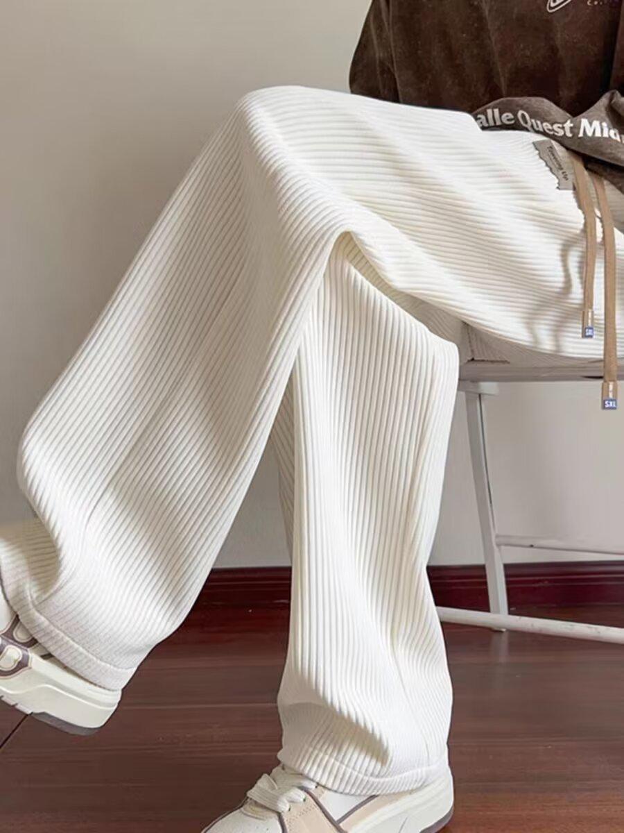 Мужские спортивные брюки большого размера из плюшевого вельвета - брюки с широкими штанинами на осень/зиму M
Мужские спортивные брюки большого размера из плюшевого вельвета - брюки с широкими штанинами на осень/зиму M