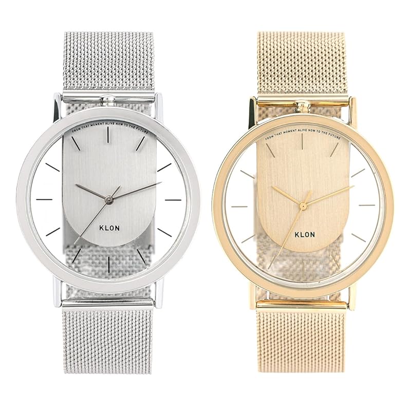 pair watch watch men s white Popularity brand Fashionable ladies silver gold skeleton KLON INVISIBLE RELATION 40mm(SILVER × GOLD)
pair watch watch men s white Popularity brand Fashionable ladies silver gold skeleton KLON INVISIBLE RELATION 40mm(SILVER × GOLD)