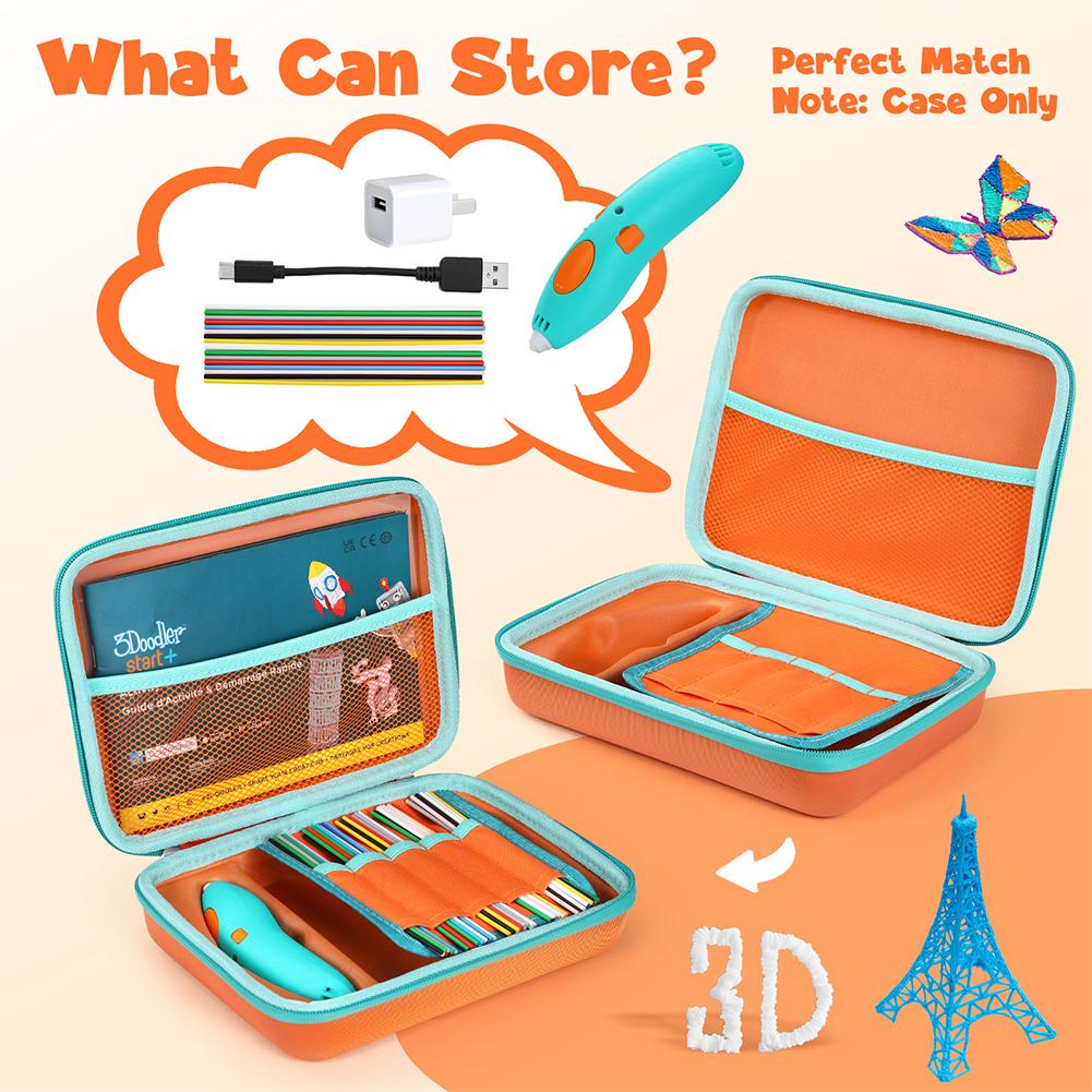 Portable Storage Bag w/ Mesh Pocket for 3D Printing Filament Refill Pack and USB Cable Storage Organizer Holder Hard Travel Case чорний
Portable Storage Bag w/ Mesh Pocket for 3D Printing Filament Refill Pack and USB Cable Storage Organizer Holder Hard Travel Case чорний