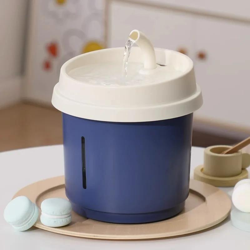 1.8L Cat Water Fountain Auto Filter Cat Drinker USB Electric Mute Recirculate Filtering Drinker for Cats Water Dispenser Product синий
1.8L Cat Water Fountain Auto Filter Cat Drinker USB Electric Mute Recirculate Filtering Drinker for Cats Water Dispenser Product синий