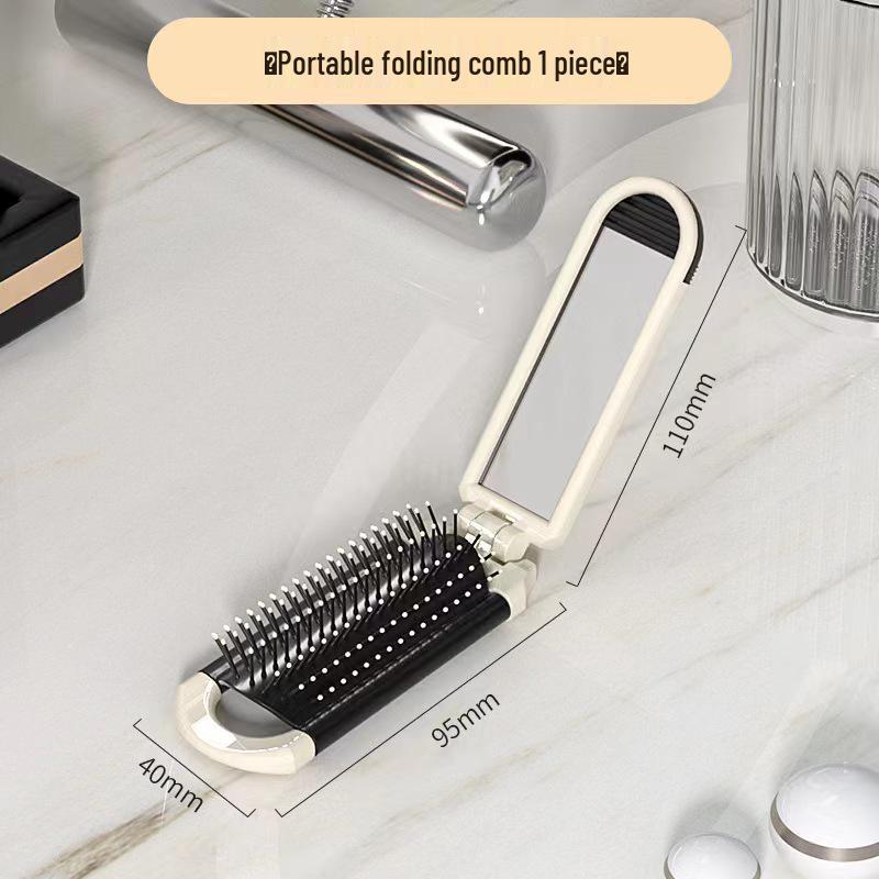 Portable Folding Hair Care Comb: Women s Air Cushion Comb with Mirror & Cartoon Design бежевий
Portable Folding Hair Care Comb: Women s Air Cushion Comb with Mirror & Cartoon Design бежевий