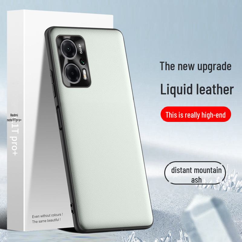 Redmi Note 11T Pro Liquid Leather Shell Protective Case - Anti-Fall, One-Piece Design, Fits Perfectly. Redmi note11Tpro+
Redmi Note 11T Pro Liquid Leather Shell Protective Case - Anti-Fall, One-Piece Design, Fits Perfectly. Redmi note11Tpro+