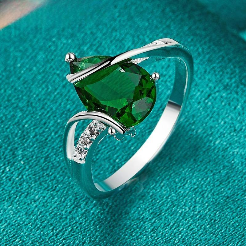Water Drop Turquoise Ring Ladies Fashion Jewelry Accessories 10
Water Drop Turquoise Ring Ladies Fashion Jewelry Accessories 10