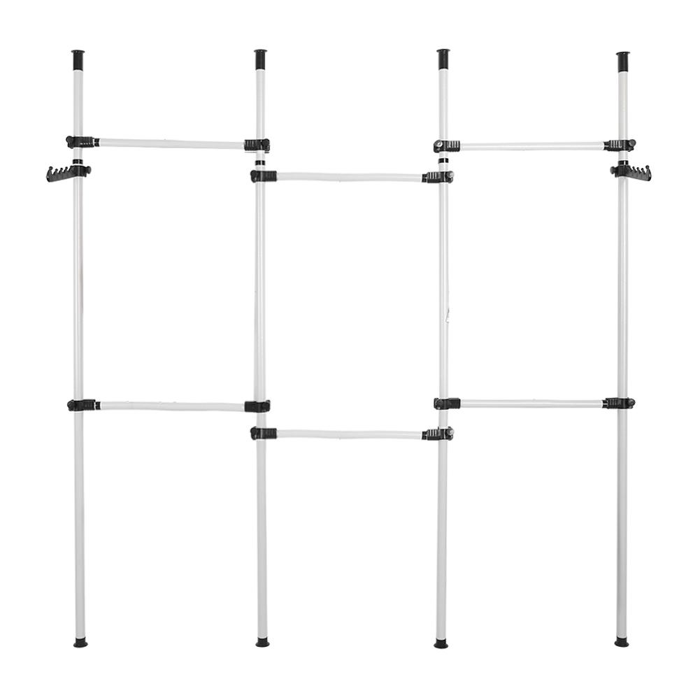 Scalable Adjustable Coat Hanger Tools Garment Rack DIY Clothes Wardrobe Indoor белый
Scalable Adjustable Coat Hanger Tools Garment Rack DIY Clothes Wardrobe Indoor белый