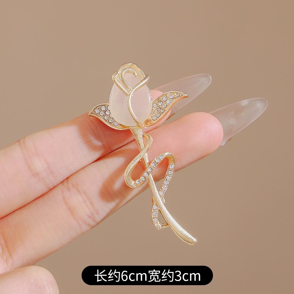 Брошь-тюльпан высокого класса, ощущение высокого класса, нишевая, брошь высокого класса, ретро-булавка, зажим для шелкового платка, аксессуары для одежды, мужские и женские
Брошь-тюльпан высокого класса, ощущение высокого класса, нишевая, брошь высокого класса, ретро-булавка, зажим для шелкового платка, аксессуары для одежды, мужские и женские