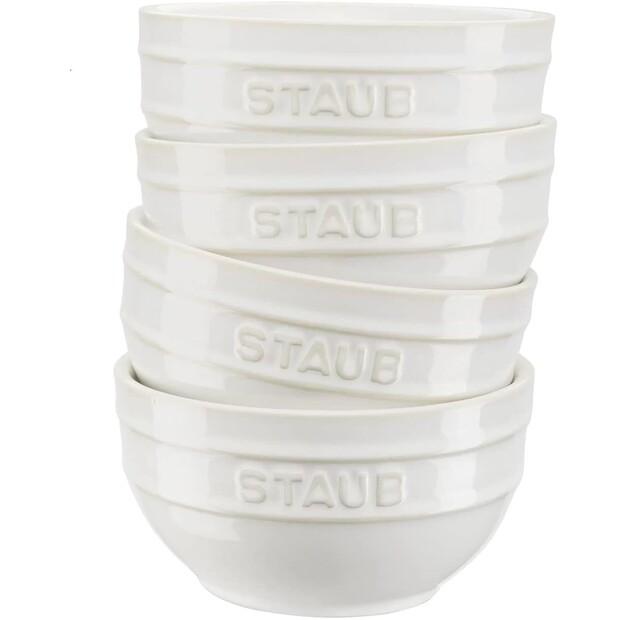 Миски Zwilling Staub Ceramique 400 мл, 4 штуки, слоновая кость-белый (40508-153-0)
Миски Zwilling Staub Ceramique 400 мл, 4 штуки, слоновая кость-белый (40508-153-0)