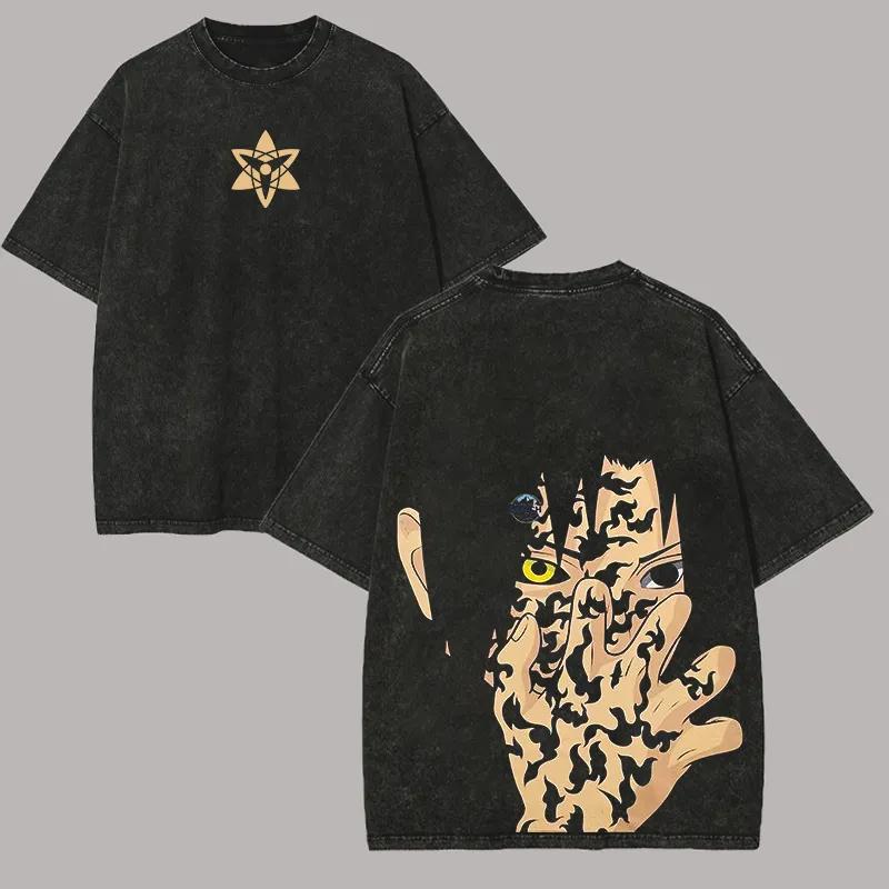 Sasuke Cursed Seal T-shirt Naruto Manga Tee Vintage Washed Oversized Retro Anime Harajuku Streetwear Mens Graphic ClothesTop New M
Sasuke Cursed Seal T-shirt Naruto Manga Tee Vintage Washed Oversized Retro Anime Harajuku Streetwear Mens Graphic ClothesTop New M