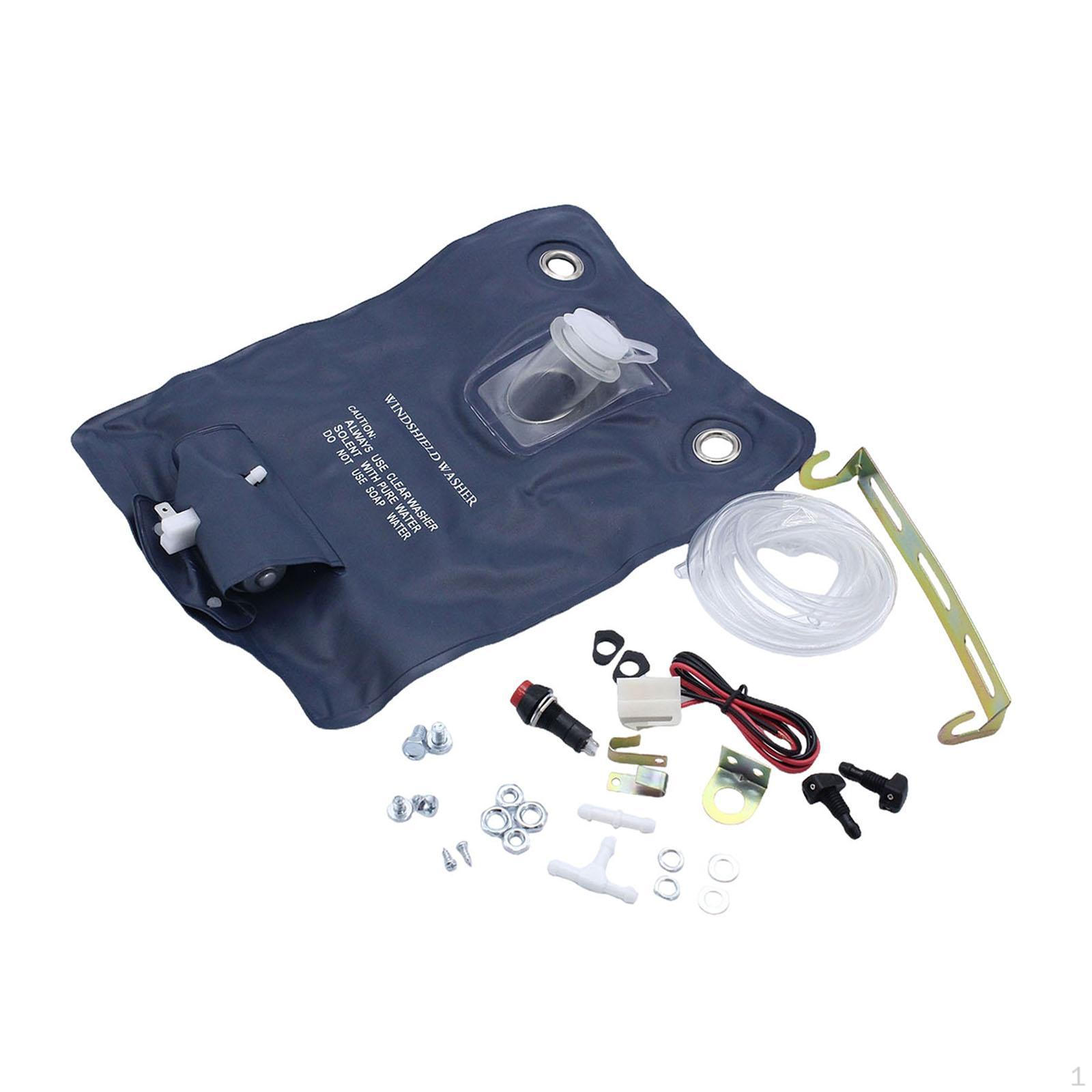 Windscreen Washer Bottle Bag Kit 12V 1L 151286776374 Universal Window Cleaning Auto Accessories Easy
Windscreen Washer Bottle Bag Kit 12V 1L 151286776374 Universal Window Cleaning Auto Accessories Easy