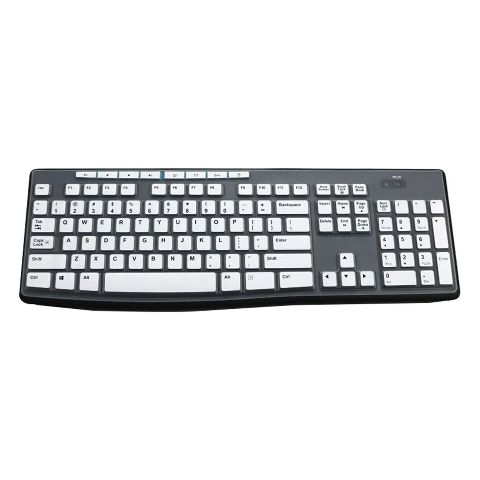 Силіконова накладка на клавіатуру для моделей Logitech K260 K270 MK295 MK275 Захисник від проливання для офісу дому школи 2
Силіконова накладка на клавіатуру для моделей Logitech K260 K270 MK295 MK275 Захисник від проливання для офісу дому школи 2