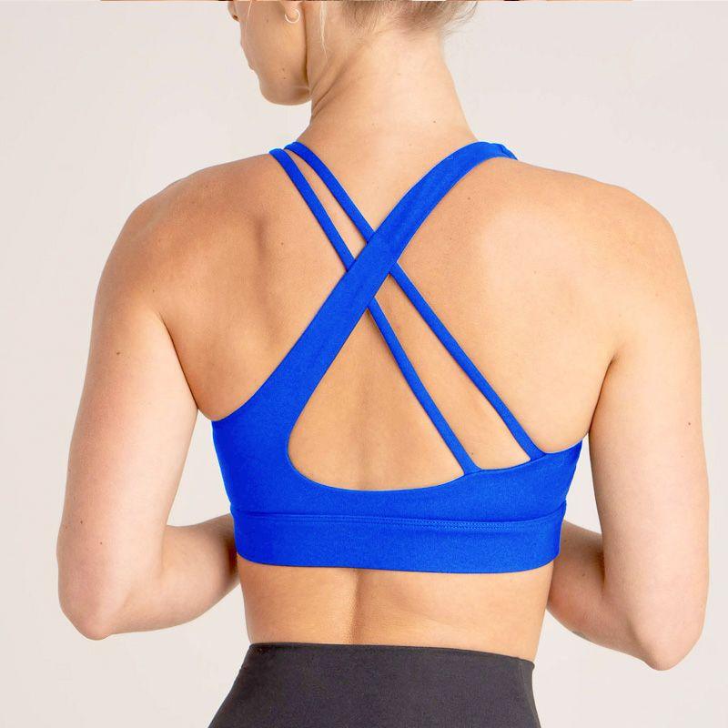Спортивное нижнее белье средней и высокой степени поддержки для шлифовки, женское, противоударное, для йоги, с перекрестной спинкой, бюстгальтер для красоты спины, быстросохнущий, с нагрудными вкладышами, фитнес-топ Blue (blemish white mark) M
Спортивное нижнее белье средней и высокой степени поддержки для шлифовки, женское, противоударное, для йоги, с перекрестной спинкой, бюстгальтер для красоты спины, быстросохнущий, с нагрудными вкладышами, фитнес-топ Blue (blemish white mark) M
