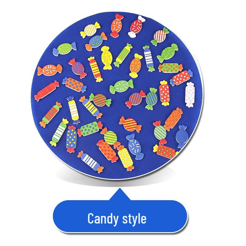 Игра на сопоставление памяти в форме конфет - Деревянная развивающая игрушка для игры родителей с детьми
Игра на сопоставление памяти в форме конфет - Деревянная развивающая игрушка для игры родителей с детьми