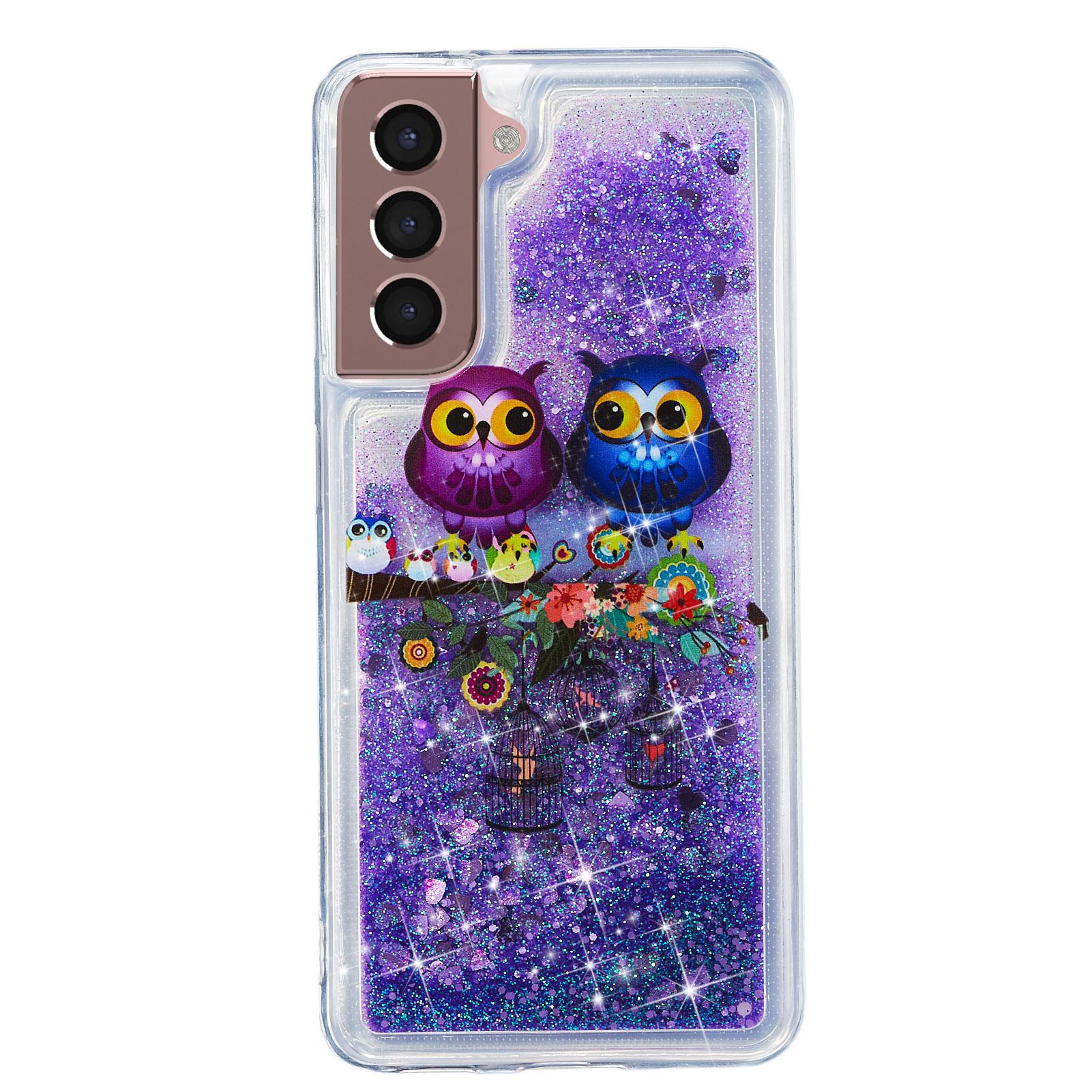 For Samsung Galaxy S24 TPU Case Embossment Pattern Quicksand Phone Cover Two Owls
For Samsung Galaxy S24 TPU Case Embossment Pattern Quicksand Phone Cover Two Owls