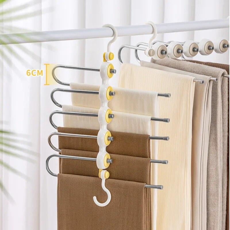 1pc Trouser Necktie Wardrobe Rack Multilayer Home Storage Storage Organizer for Towel Sheet Folding No Crease Pants Rack
1pc Trouser Necktie Wardrobe Rack Multilayer Home Storage Storage Organizer for Towel Sheet Folding No Crease Pants Rack