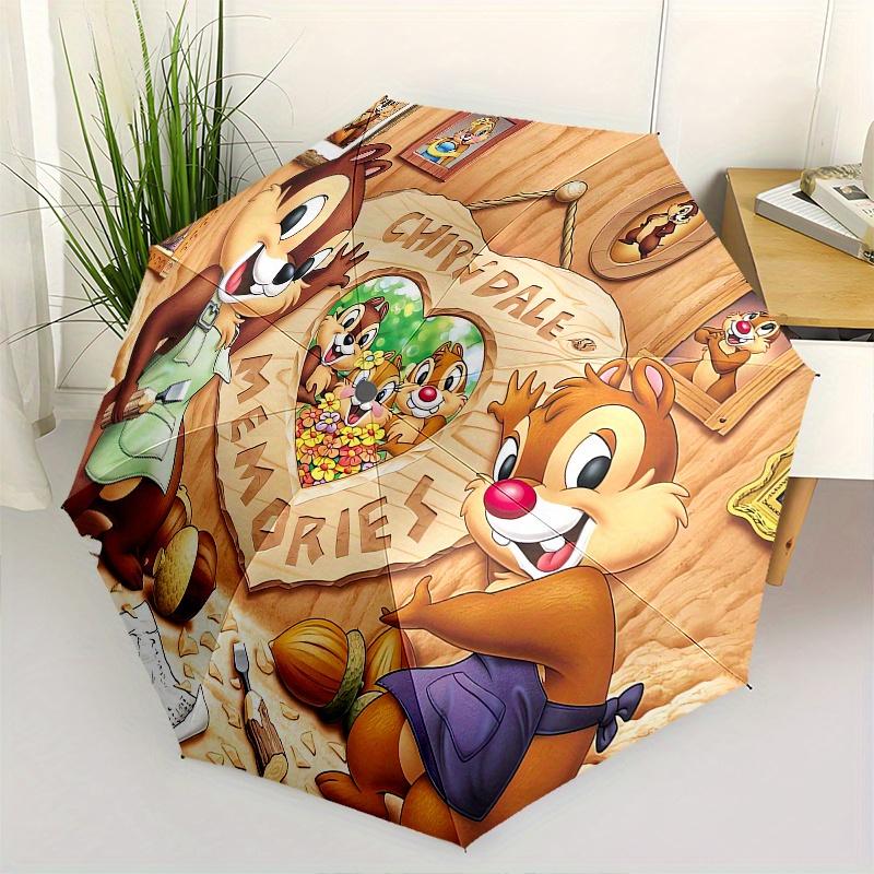 1pc Chip and Dale Automatic Folding Umbrella: Compact 8-Bone Design Cartoon Outdoor Travel Companion, Business Umbrella, Christmas Valentine
1pc Chip and Dale Automatic Folding Umbrella: Compact 8-Bone Design Cartoon Outdoor Travel Companion, Business Umbrella, Christmas Valentine