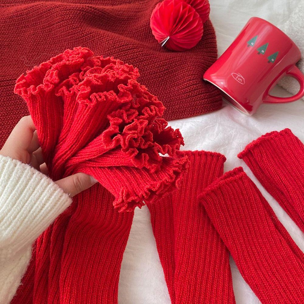 JK New Year Leg Warmers Korean Style Christmas Leg Socks Sweet Knitted Leg Cover Girls Style B
JK New Year Leg Warmers Korean Style Christmas Leg Socks Sweet Knitted Leg Cover Girls Style B
