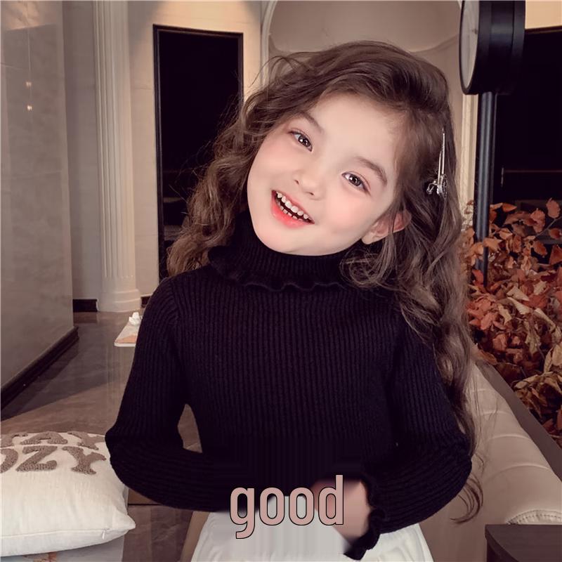 MIMIHELLO Girls Turtleneck Knit Sweater 110cm
MIMIHELLO Girls Turtleneck Knit Sweater 110cm