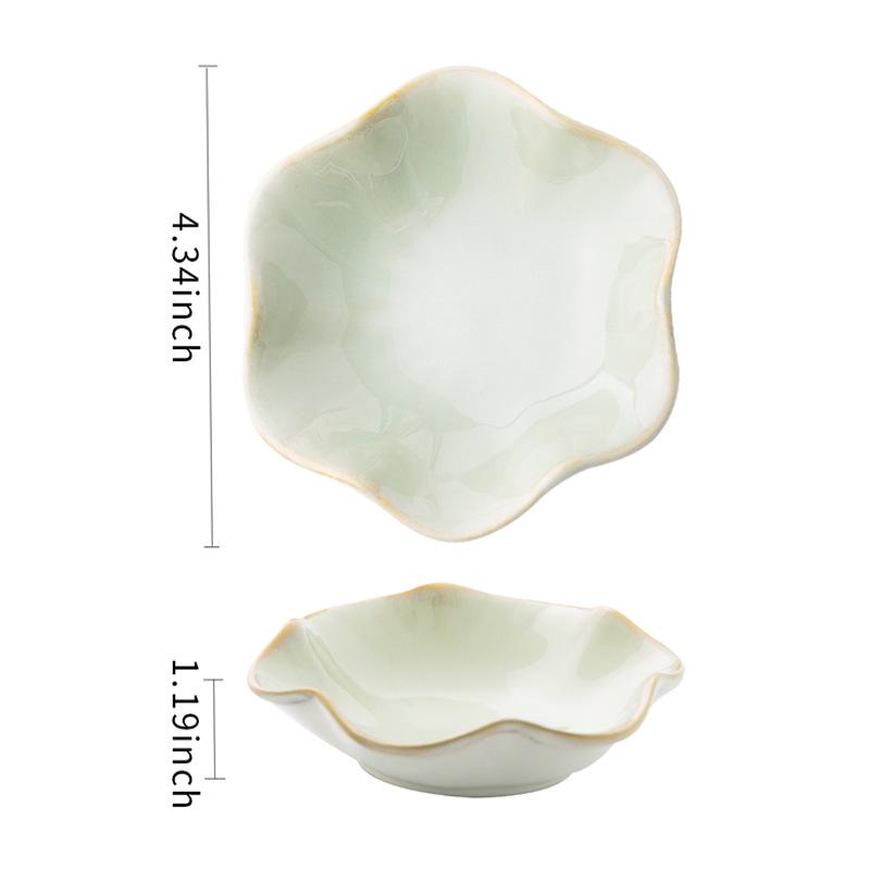 Japanese Kiln Change Lotus Leaf Plate Ceramic Jewelry Tray Popular Ins Home Storage Plate Ornament Gift
Japanese Kiln Change Lotus Leaf Plate Ceramic Jewelry Tray Popular Ins Home Storage Plate Ornament Gift