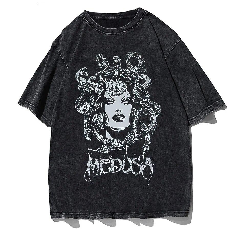 Gothic Dark Oversize Vintage T shirt Punk Graphic Clothes Harajuku Streetwear T shirt Hip Hop Washed Men Women T shirt
Gothic Dark Oversize Vintage T shirt Punk Graphic Clothes Harajuku Streetwear T shirt Hip Hop Washed Men Women T shirt