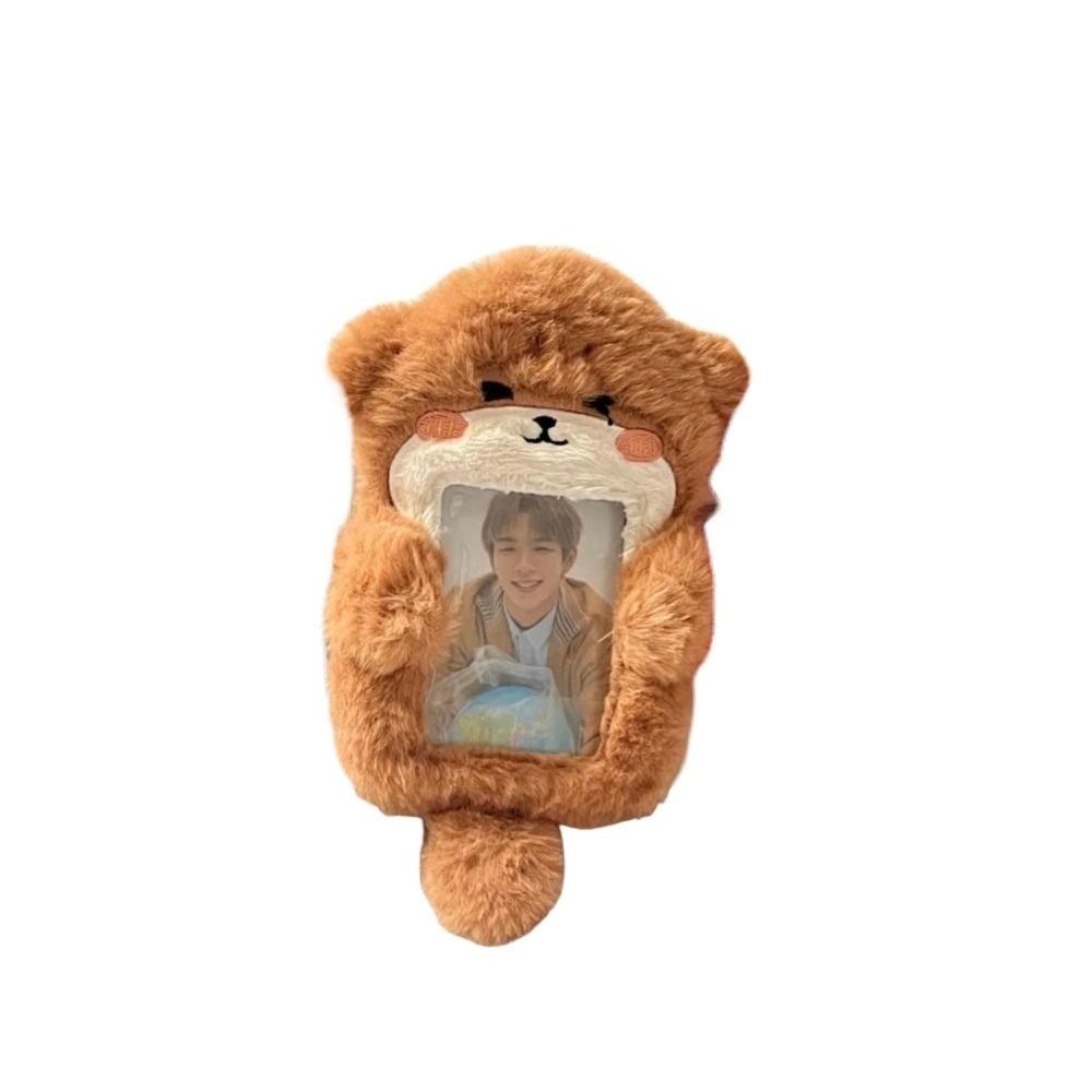 Fashion Cute Plush Photocard Case Cartoon Multifunctional Idol Photos Protective Cover Bag Keychain Photo Card Holder Gift бежевий
Fashion Cute Plush Photocard Case Cartoon Multifunctional Idol Photos Protective Cover Bag Keychain Photo Card Holder Gift бежевий