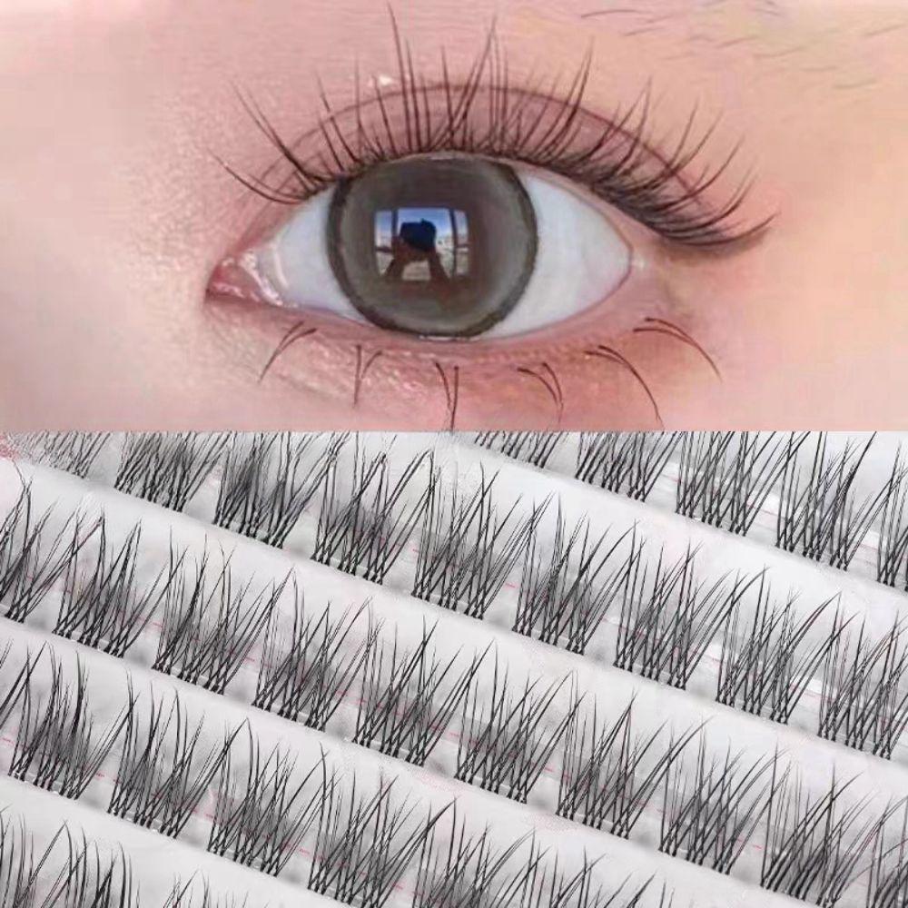 Soft Glue Free Fake Eyelashes Curled Cluster False Lashes Self Adhesive False Eyelashes Party 10-12MM
Soft Glue Free Fake Eyelashes Curled Cluster False Lashes Self Adhesive False Eyelashes Party 10-12MM