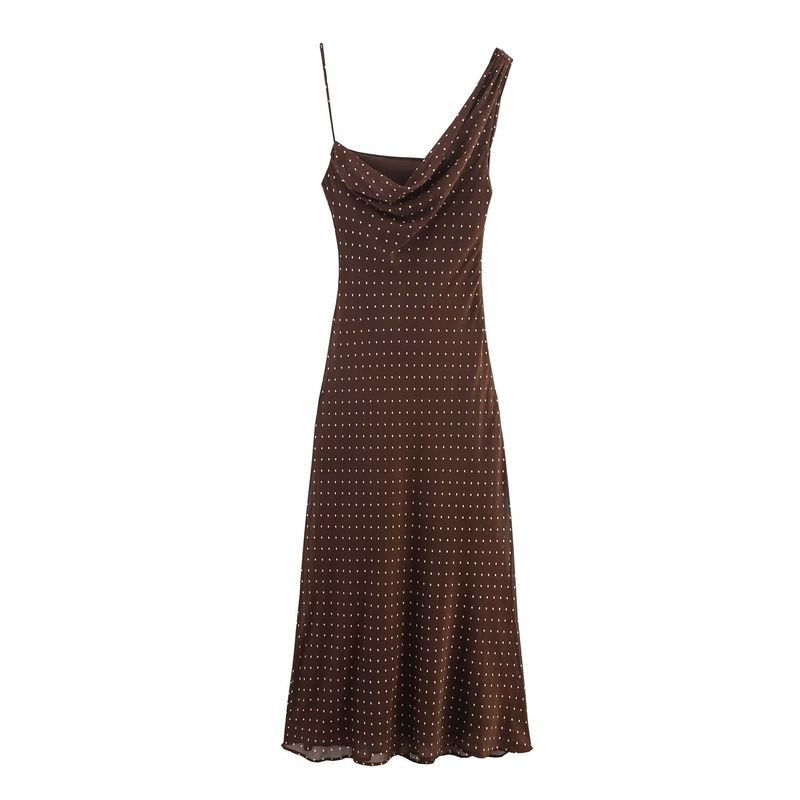 Kaslead New Arrival Women s Clothing Fashion Style Fashion Minimalist Ruched Neckline Polka Dot Dress 3152274 Image color L
Kaslead New Arrival Women s Clothing Fashion Style Fashion Minimalist Ruched Neckline Polka Dot Dress 3152274 Image color L