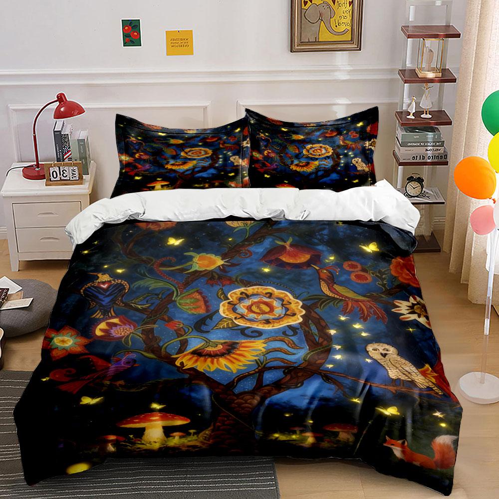 Bright floral tree design. Bedding sets Duvet cover sets Duvet covers Pillowcases(1 * Duvet Cover 2 * Pillowcases without duvet insert) 135x200cm
Bright floral tree design. Bedding sets Duvet cover sets Duvet covers Pillowcases(1 * Duvet Cover 2 * Pillowcases without duvet insert) 135x200cm