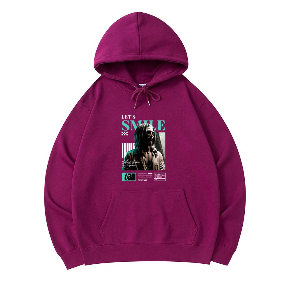 300 GSM Men s Cotton Hoodies Lets Smile Print Premium Cotton Sweatshirt XS армия зеленый
300 GSM Men s Cotton Hoodies Lets Smile Print Premium Cotton Sweatshirt XS армия зеленый