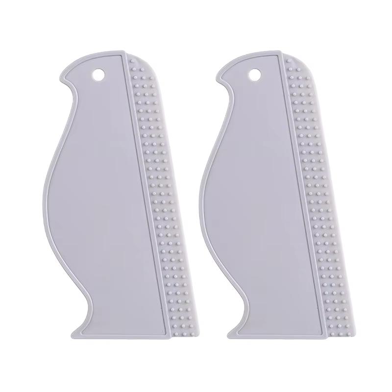 2pcs Silicone Glass Wiper Scraper Bathroom Countertop Cleaning Squeegee Mirror Defogging Kitchen Car Household Cleaning Tools сірий
2pcs Silicone Glass Wiper Scraper Bathroom Countertop Cleaning Squeegee Mirror Defogging Kitchen Car Household Cleaning Tools сірий