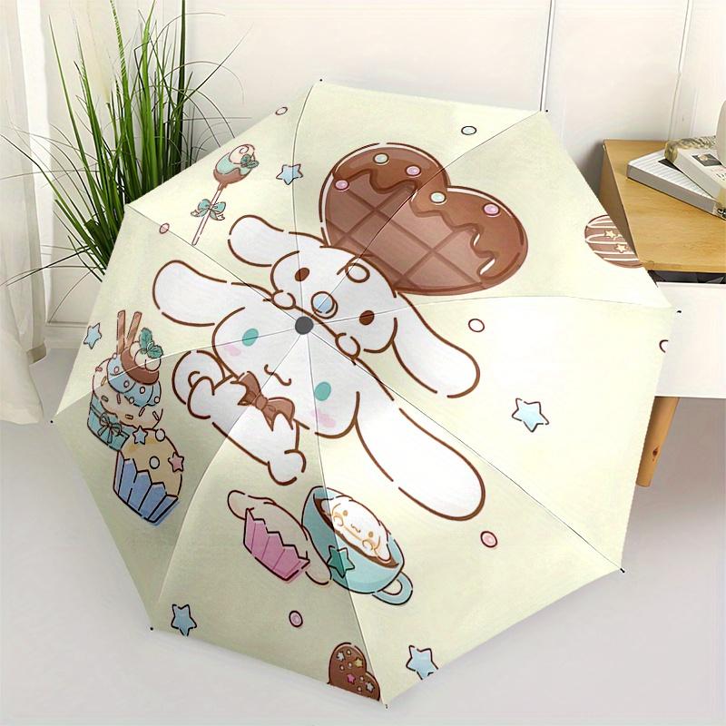 Cinnamoroll,Sanrio Automatic Folding Umbrella-Simple 8-Rib Design, Bright Cartoon Pattern, Durable Iron Frame, Suitable For Travel, Outdoor,
Cinnamoroll,Sanrio Automatic Folding Umbrella-Simple 8-Rib Design, Bright Cartoon Pattern, Durable Iron Frame, Suitable For Travel, Outdoor,