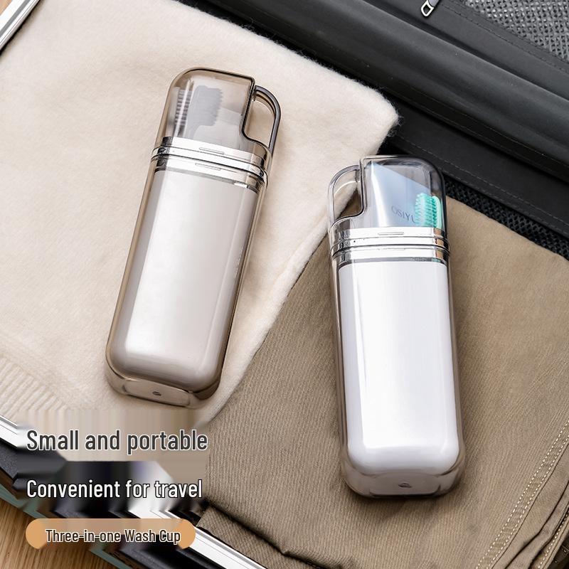 Lux Travel 3-in-1 Toothbrush & Mouthwash Set: Portable Cup & Storage 350ml
Lux Travel 3-in-1 Toothbrush & Mouthwash Set: Portable Cup & Storage 350ml