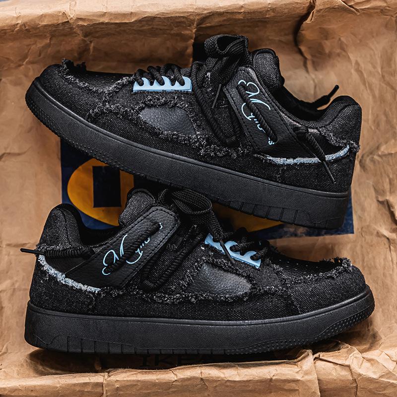 Обувь мужская весна 2025 года, новая обувь в гонконгском стиле, нишевая обувь высокого класса, мужская спортивная и повседневная парусиновая обувь 44 чёрный
Обувь мужская весна 2025 года, новая обувь в гонконгском стиле, нишевая обувь высокого класса, мужская спортивная и повседневная парусиновая обувь 44 чёрный