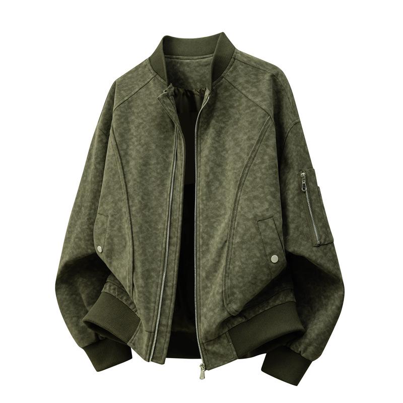 ACU Men s Dirty Color Baseball Jacket | American Workwear Casual Plus Size Loose Autumn/Winter Jacket 3XL армія зелений колір
ACU Men s Dirty Color Baseball Jacket | American Workwear Casual Plus Size Loose Autumn/Winter Jacket 3XL армія зелений колір