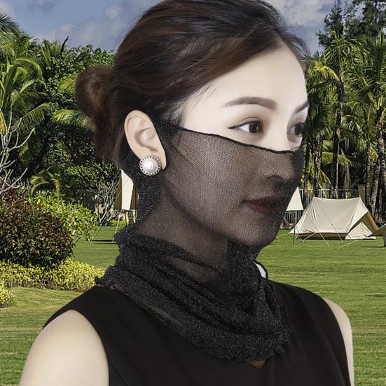 Chiffon Neck Gaiter with Earloops for Women Breathable UV Sun Protection Face Bandana Scarf for Outdoor Cycling Travel рожевий
Chiffon Neck Gaiter with Earloops for Women Breathable UV Sun Protection Face Bandana Scarf for Outdoor Cycling Travel рожевий